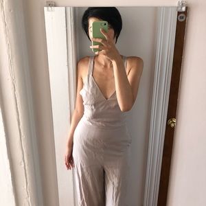 Gorgeous backless jumpsuit (NWOT)